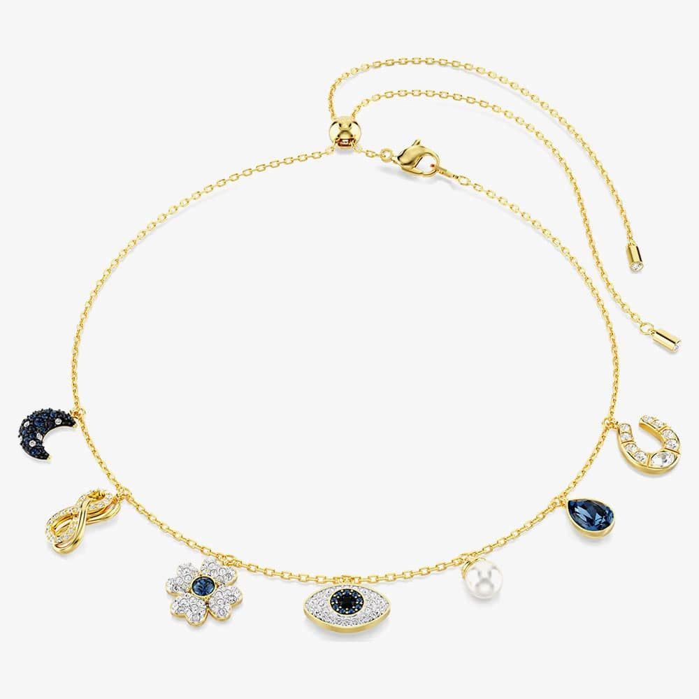 Swarovski Symbolica Chocker Necklace with evil eye charms