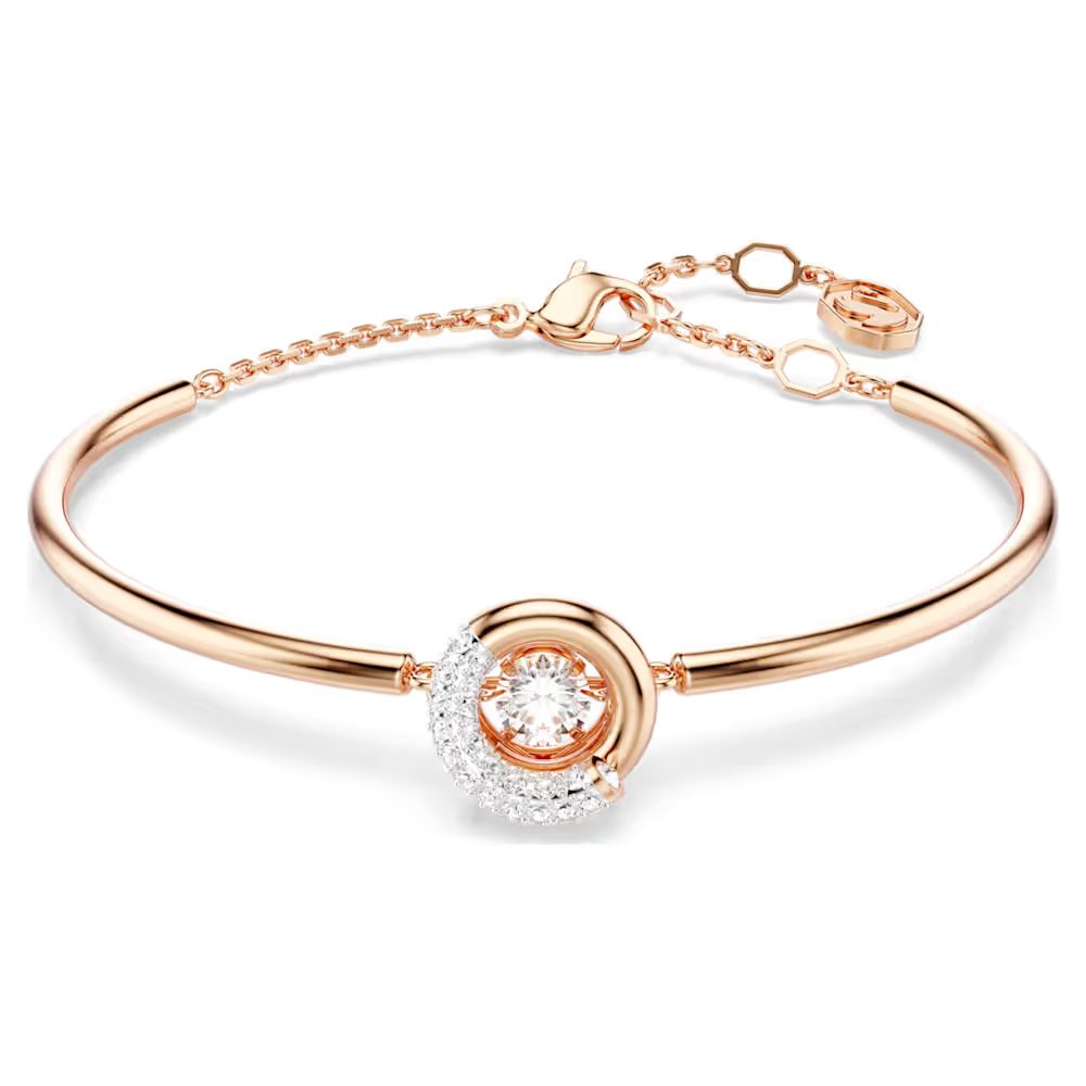 Rose gold Swarovski Dextera Bangle