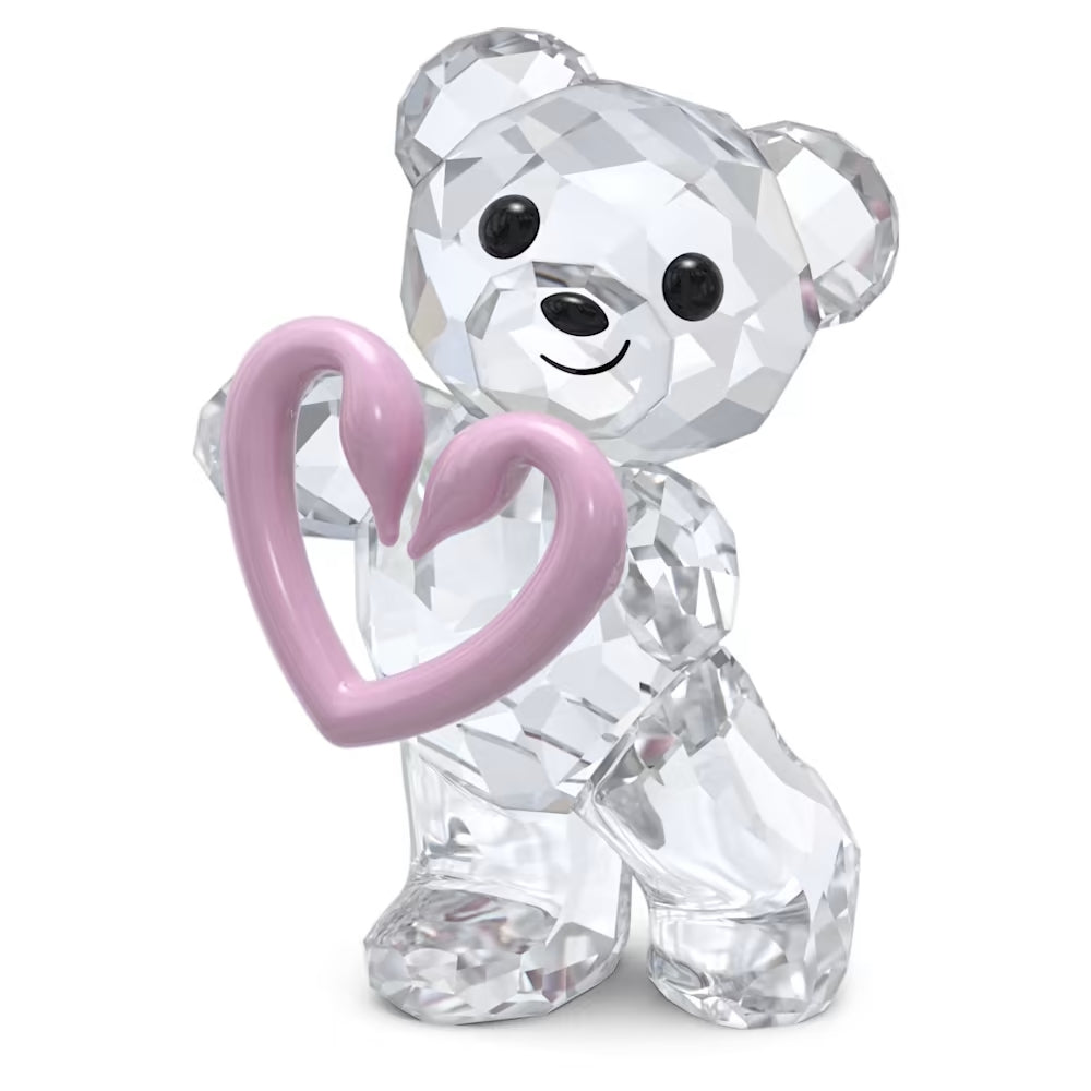 Swarovski Kris Bear with a pink heart