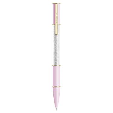 Pink and gold Swarovski crystal ballpoint pen